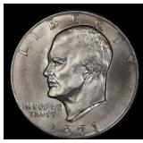 1971-p Eisenhower Dollar TOP POP! $1 ms67 SEGS