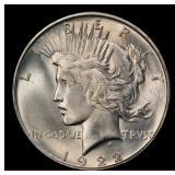 1922-d Peace Dollar $1 ms66 SEGS