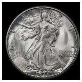 1943-s Walking Liberty Half Dollar TOP POP! 50c ms
