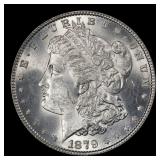 1879-p Morgan Dollar $1 Grades ms63