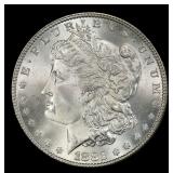 1882-p Morgan Dollar $1 ms66 SEGS