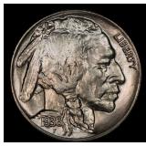 1936-p Buffalo Nickel 5c ms67 SEGS
