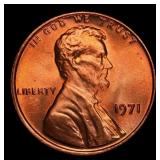 1971-p Lincoln Cent Near Top Pop 1c ms67 rd SEGS