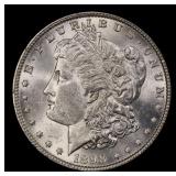 1898-p Morgan Dollar $1 Grades ms62+