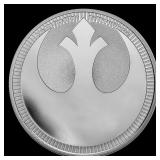 2022 Star Wars Rebel Alliance Crest 1 oz .999 Silv