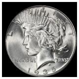 1935-p Peace Dollar $1 Grades ms65