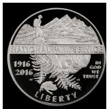 2016-S National Park Service Proof Modern Commem H