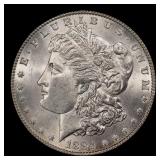 1884-p Morgan Dollar $1 Grades ms64