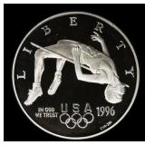 1996-p Olympics High Jump Proof Modern Commem Doll