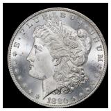 1880-s Morgan Dollar $1 Grades ms65
