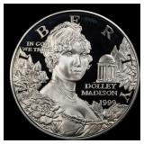 1999-P Dolley Madison Proof Modern Commem Dollar $