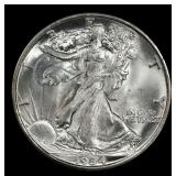1934-d Walking Liberty Half Dollar 50c ms66 SEGS