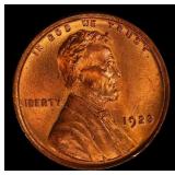 1923-p Lincoln Cent 1c ms66 rd SEGS