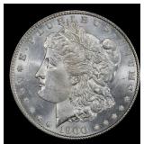 1900-p Morgan Dollar $1 Grades ms65+