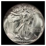 1937-p Walking Liberty Half Dollar 50c Grades ms66