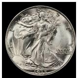 1935-p Walking Liberty Half Dollar Near Top Pop 50