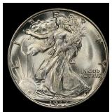 1937-s Walking Liberty Half Dollar Near Top Pop 50