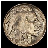 1914-s Buffalo Nickel 5c ms66 SEGS