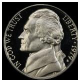 1979-s Ty 2 Proof Jefferson Nickel 5c pr70 dcam SE