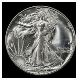 1941-s Walking Liberty Half Dollar 50c Grades ms65