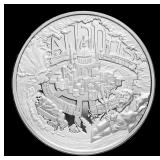 Legendary Realms: Lost City of Atlantis - 1 oz Sil