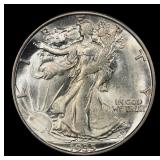 1935-d Walking Liberty Half Dollar 50c ms65+ SEGS
