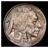 1929-s Buffalo Nickel 5c Grades ms65+
