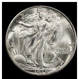 1939-s Walking Liberty Half Dollar 50c ms66 SEGS