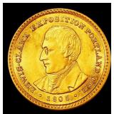 1905 Lewis & Clark Gold Commem Dollar 1 ms65+ SEGS
