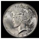 1925-p Peace Dollar Near Top Pop $1 ms67 SEGS