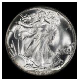 1941-p Walking Liberty Half Dollar 50c ms67 SEGS