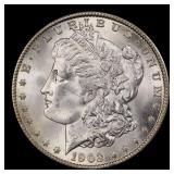 1902-o Morgan Dollar $1 Grades ms64