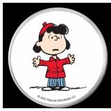 Lucy Van Pelt Peanuts Colorized Style - 1 oz Silve