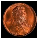 1937-d Lincoln Cent Near Top Pop 1c ms67+ rd SEGS