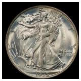 1935-p Walking Liberty Half Dollar Near Top Pop 50