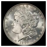 1886-p Morgan Dollar $1 Grades ms64+