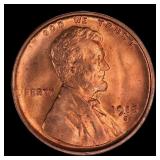 1918-s Lincoln Cent Near Top Pop! 1c ms65 rd SEGS