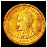 1905 Lewis & Clark Gold Commem Dollar 1 ms65 SEGS