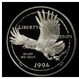 1994-P Pow Museum Proof Modern Commem Dollar $1 pr