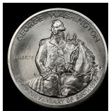 1982-d Washington Modern Commem Half Dollar Silver