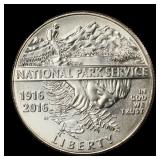 2016-d National Park Service Modern Commem Half Do