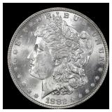 1882-o Morgan Dollar $1 Grades ms62+