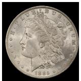1885-o Morgan Dollar $1 Grades ms62