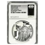 NGC 2016 Star Wars Classic Darth Vader $2 Niue 1oz