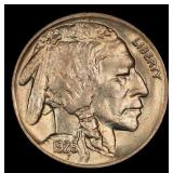 1926-p Buffalo Nickel 5c ms66+ SEGS