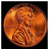 1974-d Lincoln Cent Near Top Pop 1c ms67+ rd SEGS