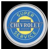 1939 Chevrolet Service Sign Colorized Style - 1 oz