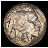 1914-s Buffalo Nickel 5c ms65+ SEGS