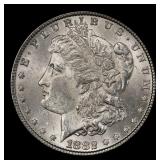 1882-p Morgan Dollar $1 Grades ms62