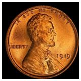 1919-p Lincoln Cent 1c ms67 rd SEGS